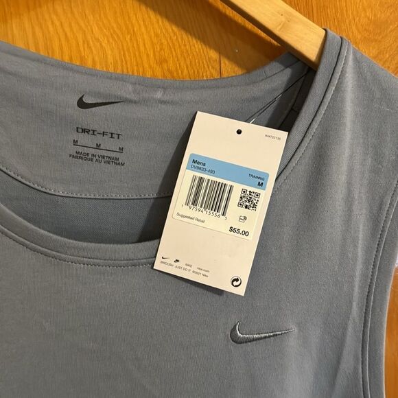 Nike Tank Top Mens Medium Dri Fit Ventilated - Picture 2 of 4
